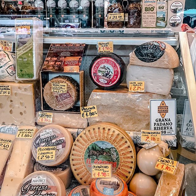 Inspired by The World - Picture of an Italian Market showcasing Cheese