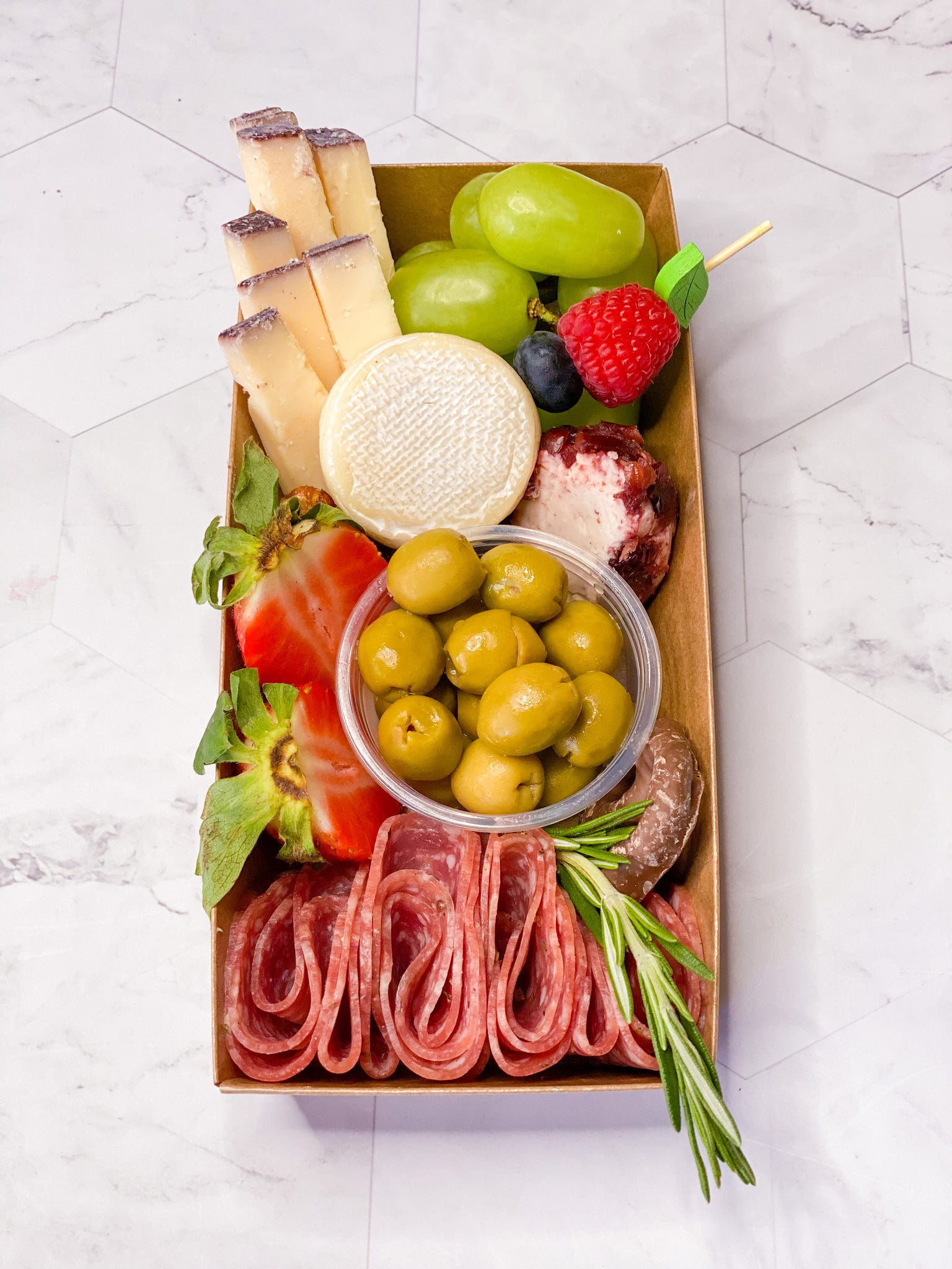 Charcuterie Boxes - a portable single-serving charcuterie board!